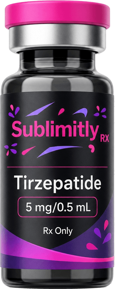 Sublimitly tirzepatide vial